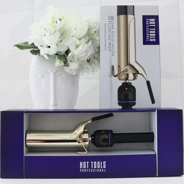 Hot Tools Gold Salon Curling Iron 32mm or 38mm